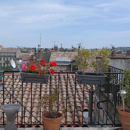 Penthouse Apartment Overlooking Place Carnot Каркассонн Екстер'єр фото