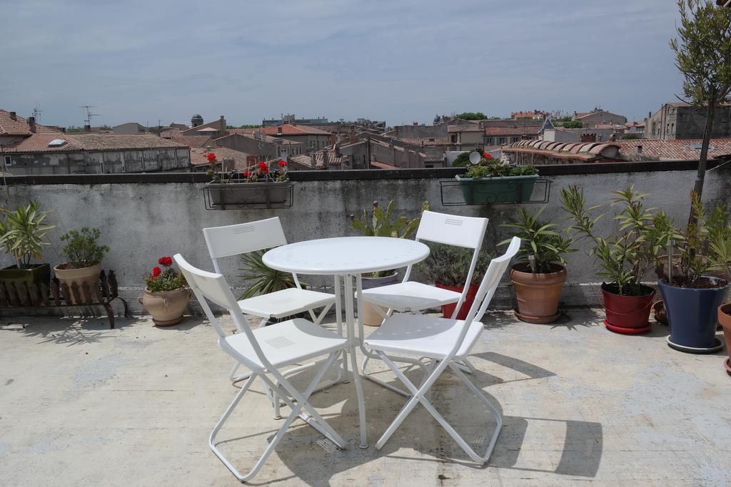 Penthouse Apartment Overlooking Place Carnot Каркассонн Екстер'єр фото